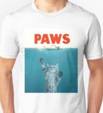 Paws - Cat Kitten Meow Parody T Shirt Unisex T-Shirt