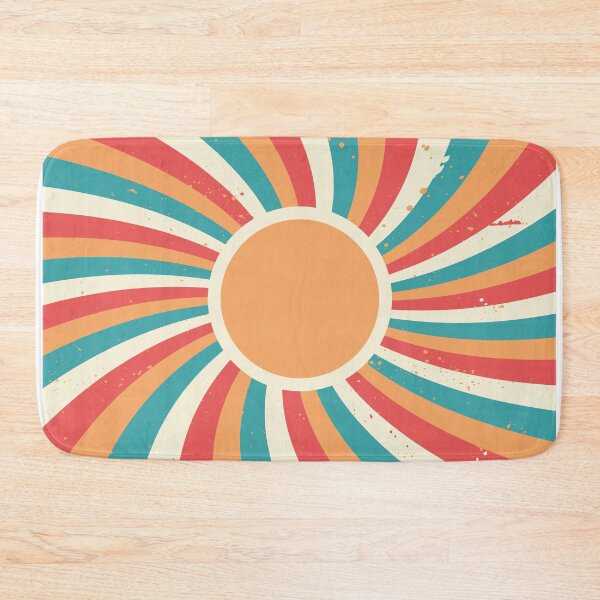 Item preview, Retro Boho Sun, Abstract Sunrise 70s designed and sold by retrippy.