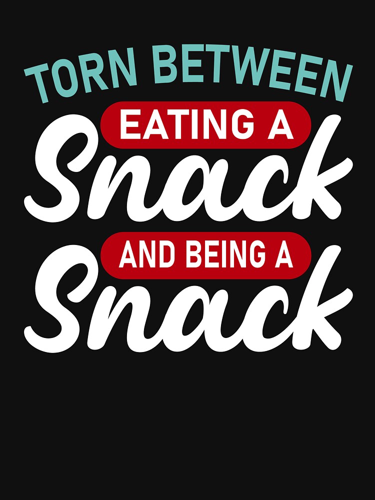 Torn Between Eating a Snack and Being a Snack