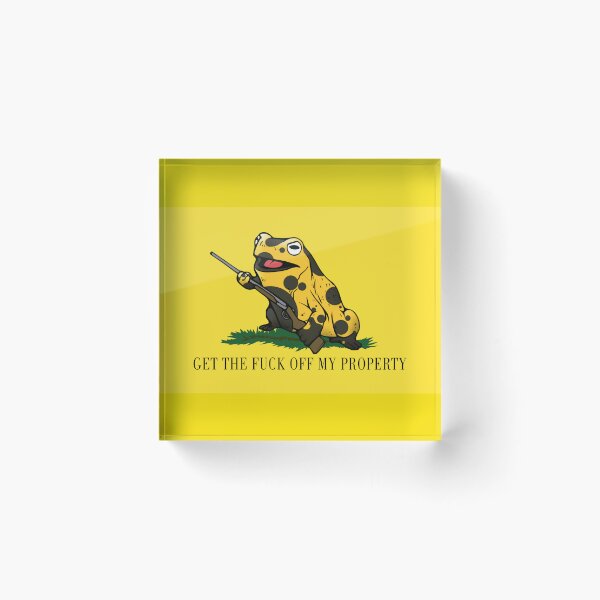 Item preview, GET THE FUCK OFF MY PROPERTY designed and sold by Liberancaps.