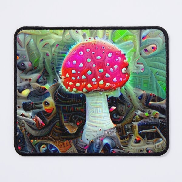 Item preview, Funky Fly Agaric Trippy Magic Mushroom designed and sold by Sal's KerleyWorld.
