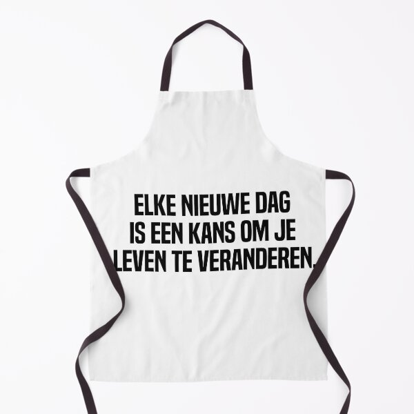 Item preview, Elke Nieuwe Dag Is Een Kans Om Je Leven Te Veranderen designed and sold by melshirt-shop.