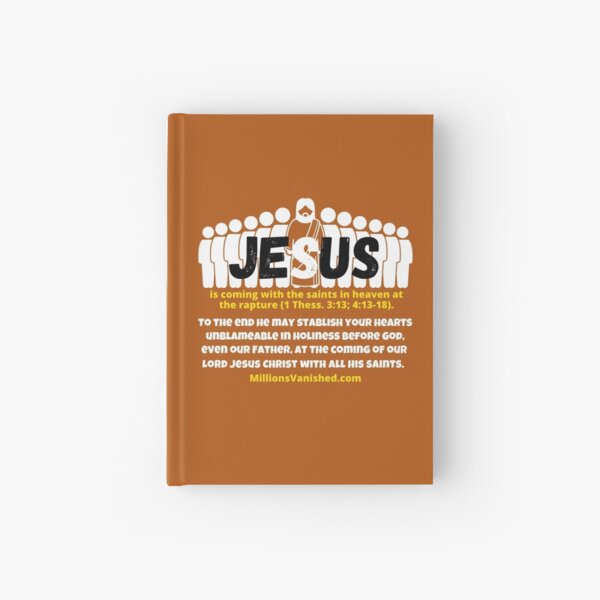 Jesus is Coming With Saints 3 - Christian  Hardcover Journal