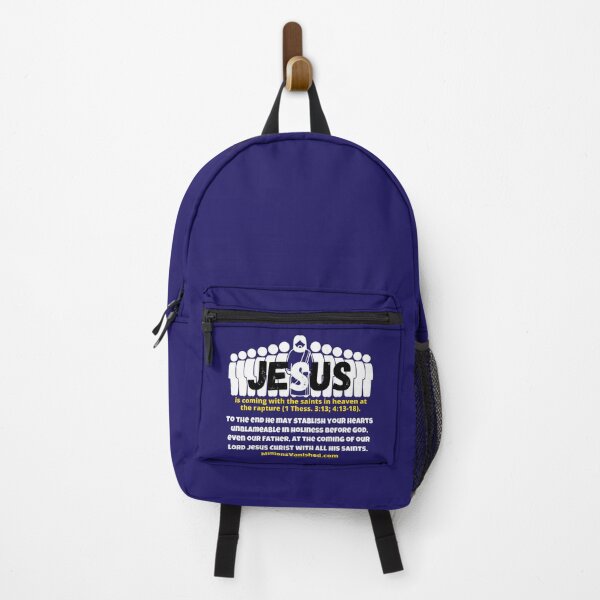 Jesus is Coming With Saints 3 - Christian Backpack