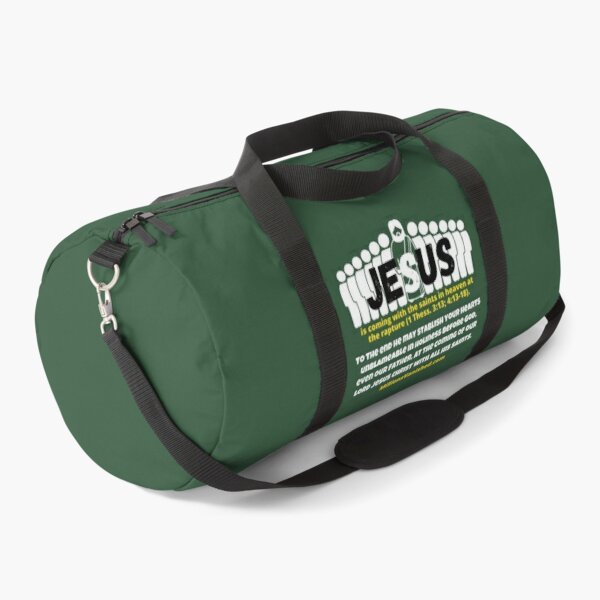 Jesus is Coming With Saints 3 - Christian  Duffle Bag