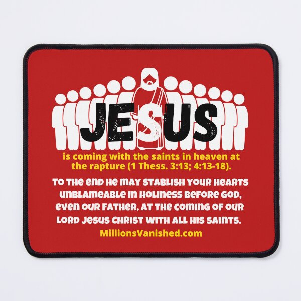 Item preview, Jesus is Coming With Saints 3 - Christian designed and sold by 1thes416.