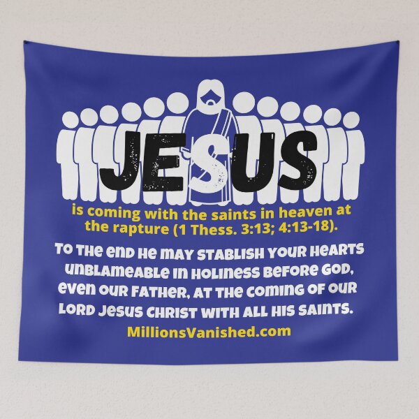 Item preview, Jesus is Coming With Saints 3 - Christian  designed and sold by 1thes416.