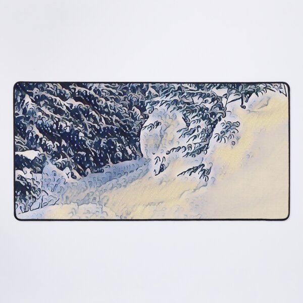 Item preview, road in snowy forest 383 designed and sold by AidaArt.