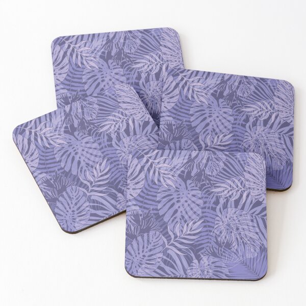 Item preview, Subdued tropic subtle leaves very peri seamless pattern designed and sold by Yulia Chepurova.
