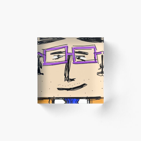 Geek Acrylic Block