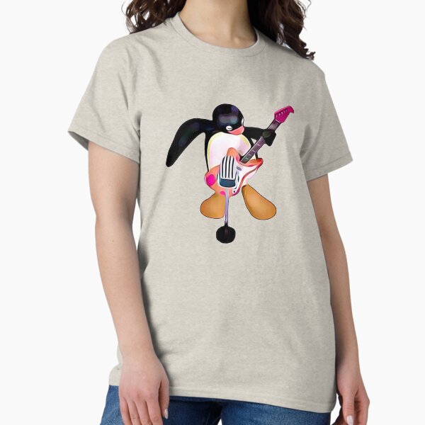 Vista previa del artículo con la obra «pingu noot noot estrella de rock», diseñado y vendido por Legendary-stuff.