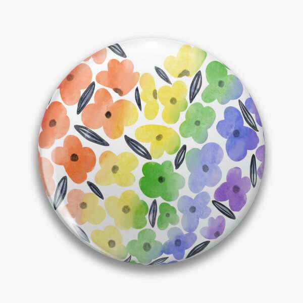 Artikelvorschau, Regenbogen-Blumen-Herz entworfen und verkauft von wordznart.