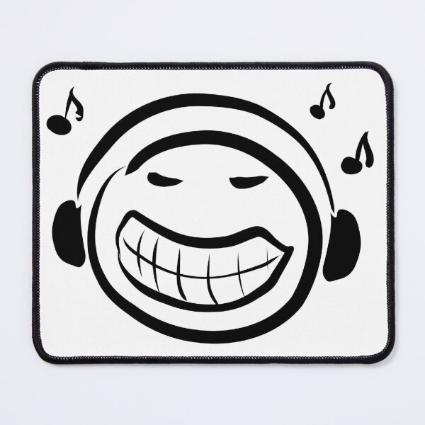 Item preview, Grin Facial Expression Music Headphones Icon designed and sold by krysoth.