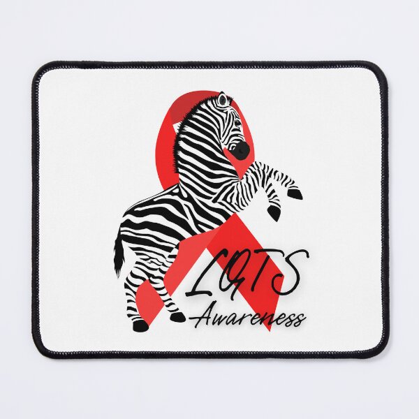 Item preview, Long QT Syndrome Awareness Ribbon designed and sold by Elle  Hazlett.
