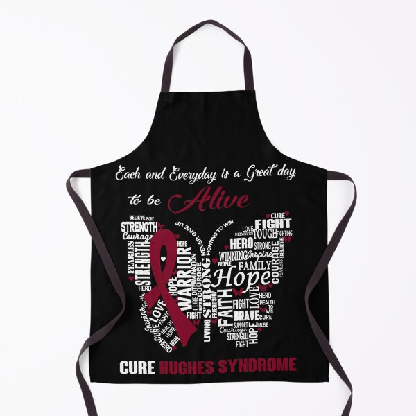 Item preview, Butterfly Ribbon Cure Hughes Syndrome Awareness designed and sold by Tadmab.