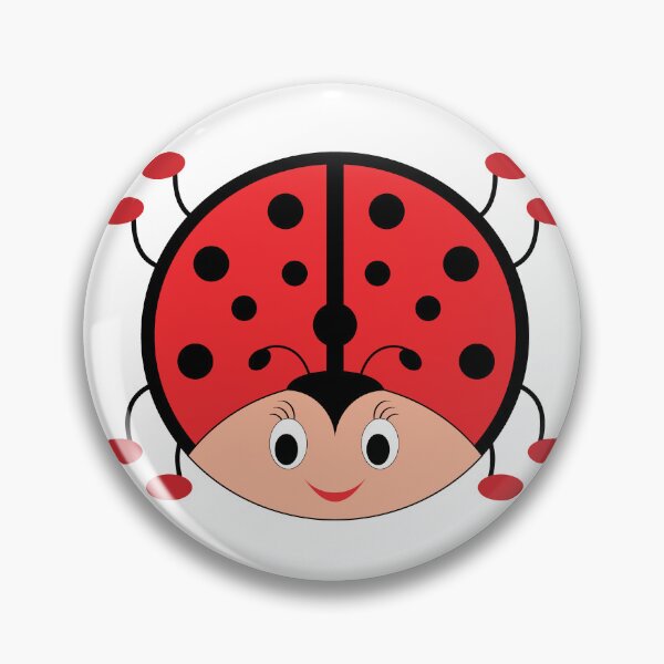 Item preview, Ladybugs cartoon stickers designed and sold by colorleafz.
