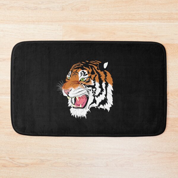 Item preview, Growling Mouth Open Bengal Tiger Vintage Wild Animal 2022 designed and sold by Kitten2220.