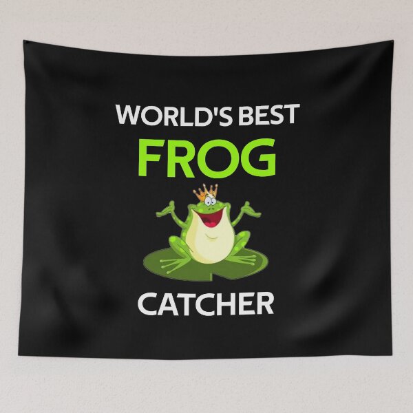 Item preview, World's Best Frog Catcher  designed and sold by rachidhaz.