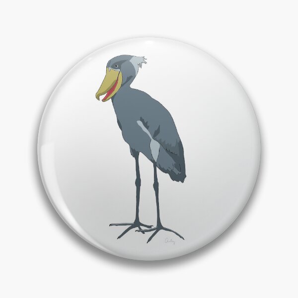 Item preview, Shoebill Stork Original Artwork designed and sold by AilyMarie.