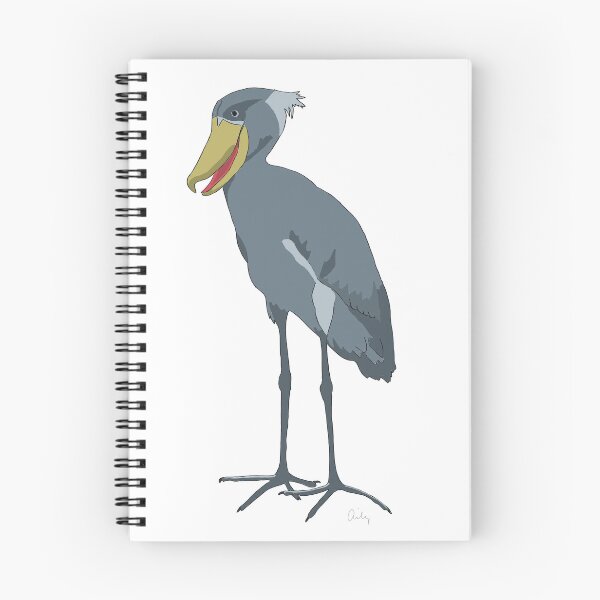 Item preview, Shoebill Stork Original Artwork designed and sold by AilyMarie.