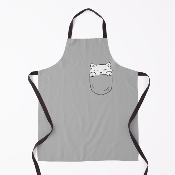 Item preview, White Cat In A Pocket designed and sold by Purr95.