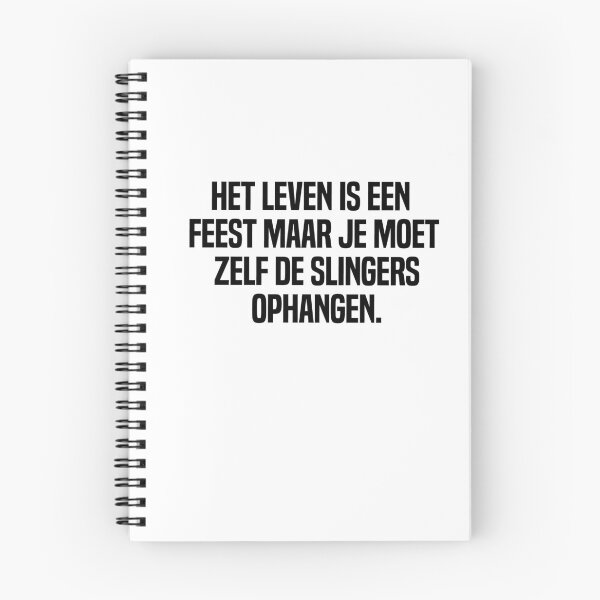 Item preview, Het Leven Is Een Feest Maar Je Moet Zelf De Slingers Ophangen designed and sold by melshirt-shop.