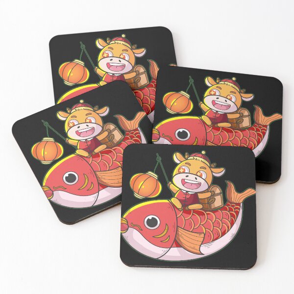 Item preview, Cow riding on a fish designed and sold by Scopestor.