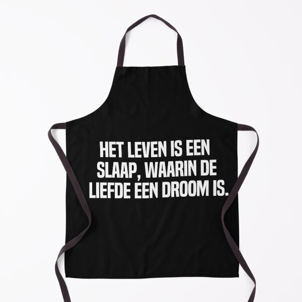 Aperçu de l'œuvre Het Leven Is Een Slaap Waarin De Liefde Een Droom Is créée et vendue par melshirt-shop.