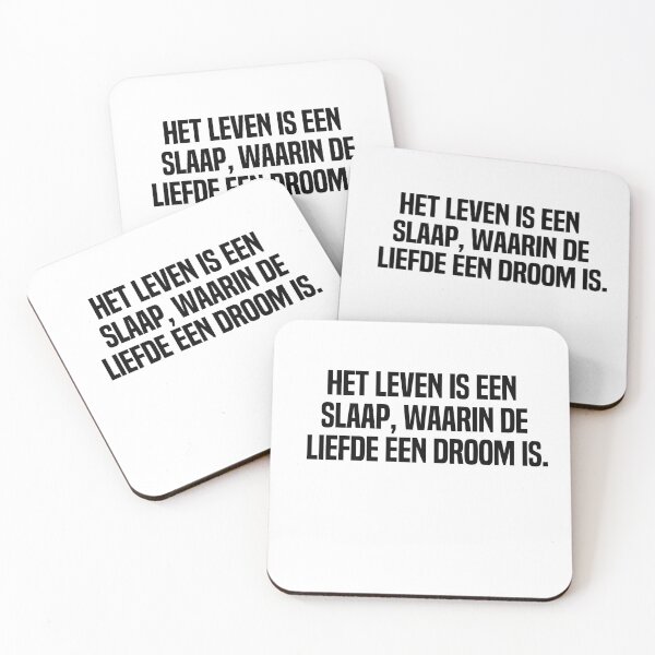 Item preview, Het Leven Is Een Slaap Waarin De Liefde Een Droom Is designed and sold by melshirt-shop.