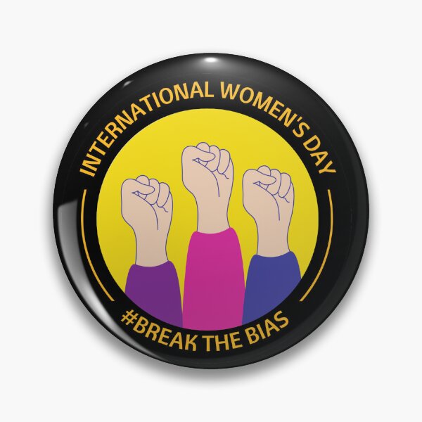 Item preview,  Break The Bias International Women's Day 2022, #BreakTheBias Feminist International Womens Day 8 march designed and sold by mauryaart563.