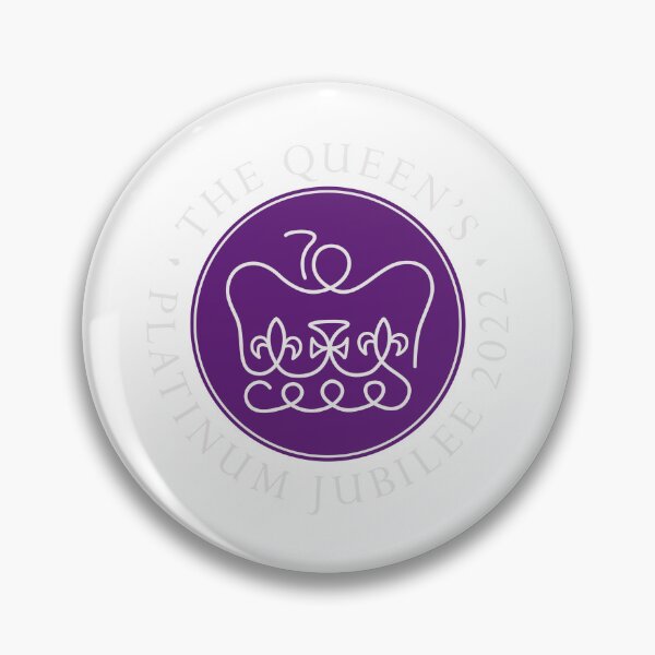 Item preview, The Queens Platinum Jubilee Logo-Platinum Writing designed and sold by Duncan Day.