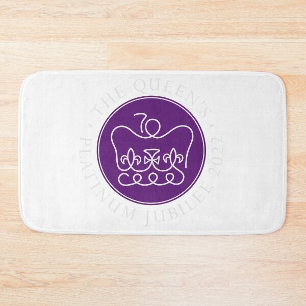 Item preview, The Queens Platinum Jubilee Logo-Platinum Writing designed and sold by Duncan Day.