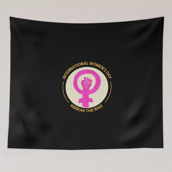 Item preview,  Break The Bias International Women's Day 2022, #BreakTheBias Feminist International Womens Day 8 march designed and sold by mauryaart563.