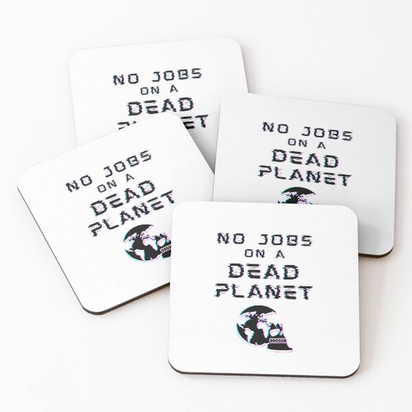 Item preview, no jobs on a dead planet No Planet B  designed and sold by GaliaTati.
