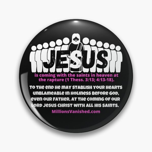 Item preview, Jesus is Coming With Saints 4 - Christian  designed and sold by 1thes416.