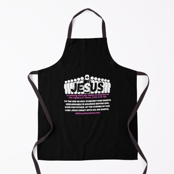 Jesus is Coming With Saints 4 - Christian Apron