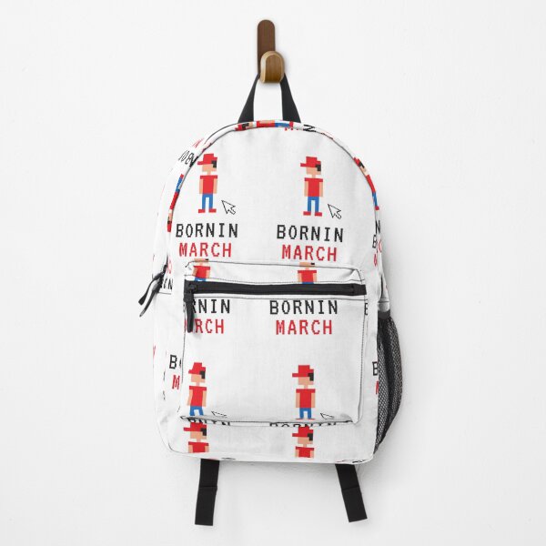 Item preview, Red 8-bit Birthday Event Design - March Is My Birthday Yes The Whole Month designed and sold by player-502.