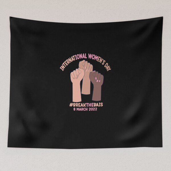 Item preview, Copy of  Break The Bias International Women's Day 2022, #BreakTheBias Feminist International Womens Day 8 march designed and sold by mauryaart563.