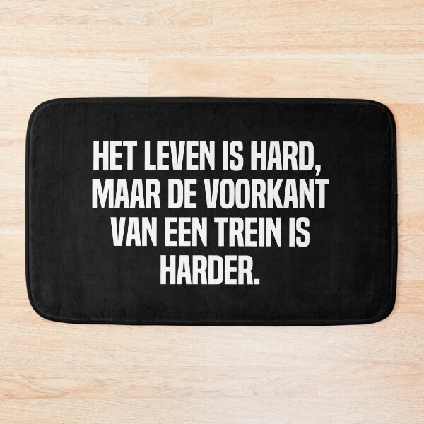 Item preview, Het Leven Is Hard Maar De Voorkant Van Een Trein Is Harder designed and sold by melshirt-shop.