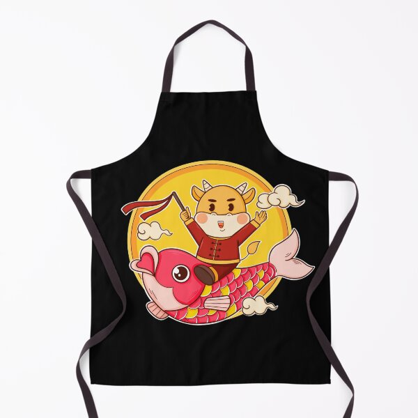 Item preview, cow rides on a fish and celebrates designed and sold by Scopestor.