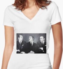 The Rat Pack Women's Fitted V-Neck T-Shirt
