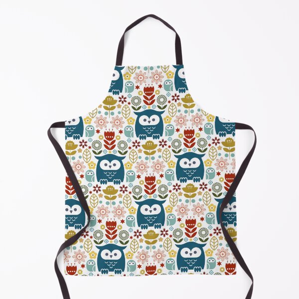 Aperçu de l'œuvre Luonto, Hiboux et Fleurs créée et vendue par BesanoStyle.