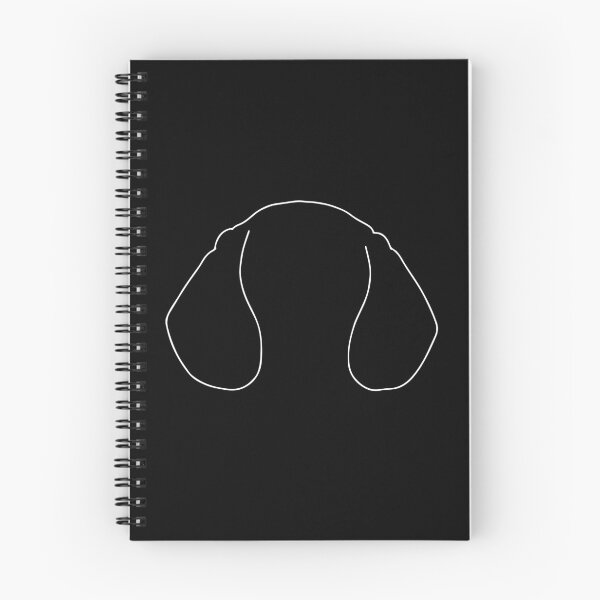 Item preview, Dog Ears line Art Drawing - Dog Black Line Art designed and sold by Mrs-PenLine.