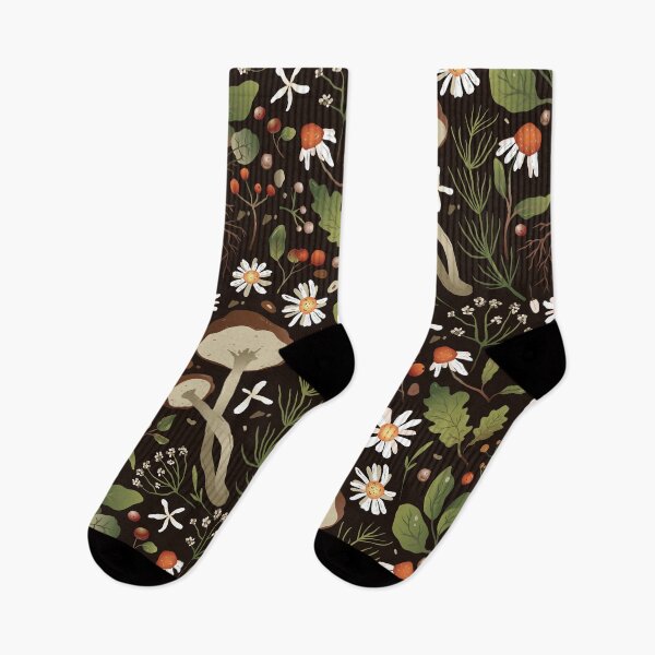 Item preview, Mushroom Plants Pattern Lover Botanical Fungi Plants Morel Psychedelic Mushroom Forager Mushroom Gift For Science T designed and sold by Dr.YesOrNo.