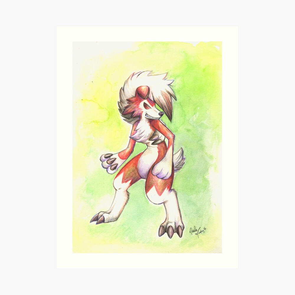 Lycanroc Midnight Pokemon