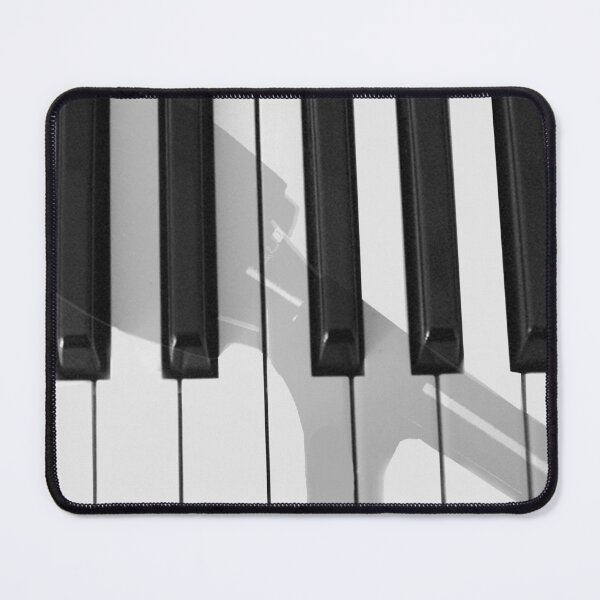 Item preview, Shadow of microphone on piano keyboard designed and sold by SomeGuyLou.