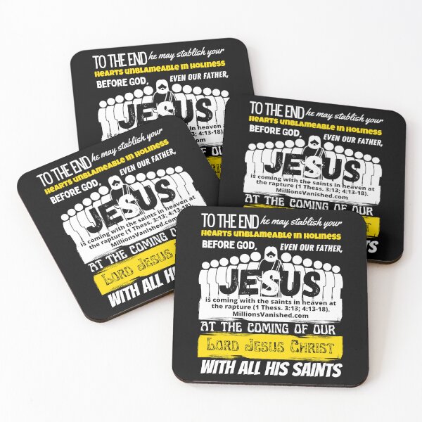 Item preview, Jesus is Coming With Saints 5 - Christian  designed and sold by 1thes416.