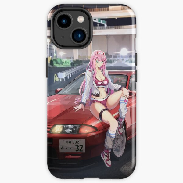 Zéro Deux Silvia JDM Anime Girl Coque antichoc iPhone