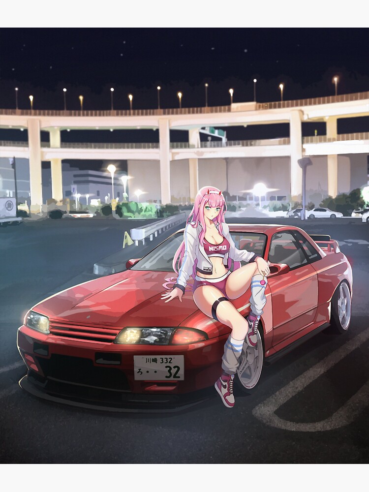 JDM Anime Paint Car ITASHA Model TOYOTA 80 SUPRA 1:64 Anime 