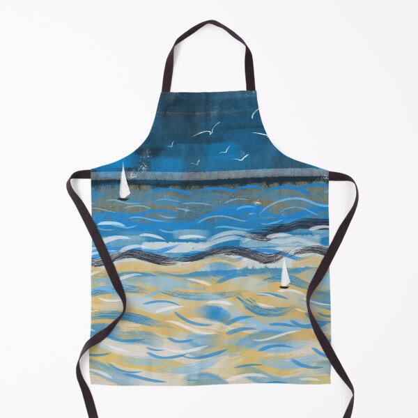 Item preview, Sailboat With Birds Retro Painting designed and sold by MrEddie10.
